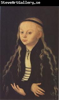 Lucas Cranach Portrait Supposed to Be of Magdalena Luther (mk05)